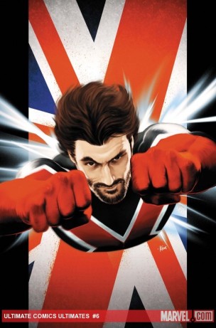 Jamie Braddock as Ultimate Captain Britain